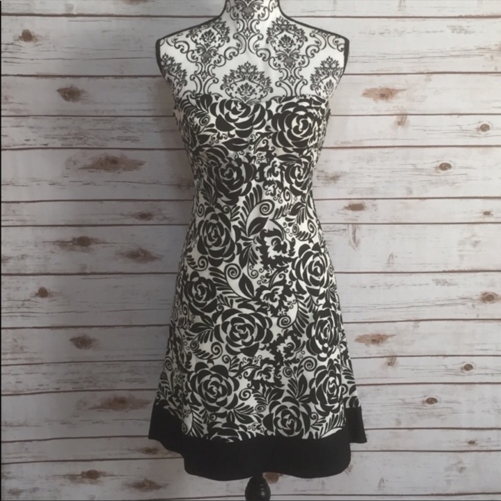 White House Black Market strapless dress NWT